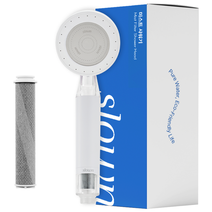 슬로운 Slown 에코젠 미스트 샤워기 헤드, 1개