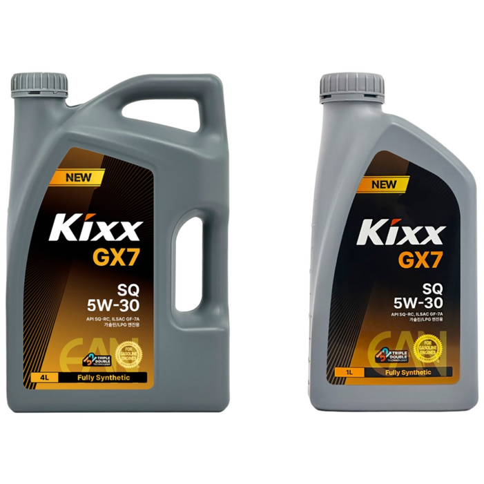 KIXX G1 5W30 SP 4L 1개 1L 가솔린 엔진오일, 5w30, 1개, 5L, GX7 구G1 SQ 5W30 4L 1개 1L 1개
