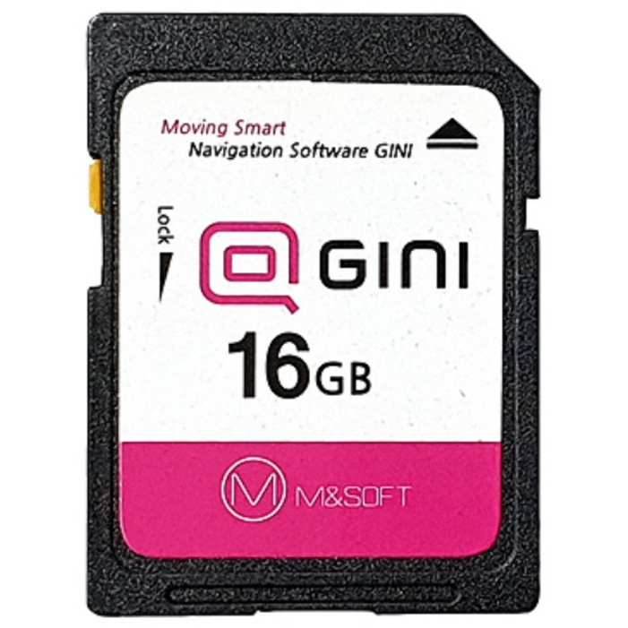 현대 네비게이션 메모리카드 최신업데이트SD카드, 16GB