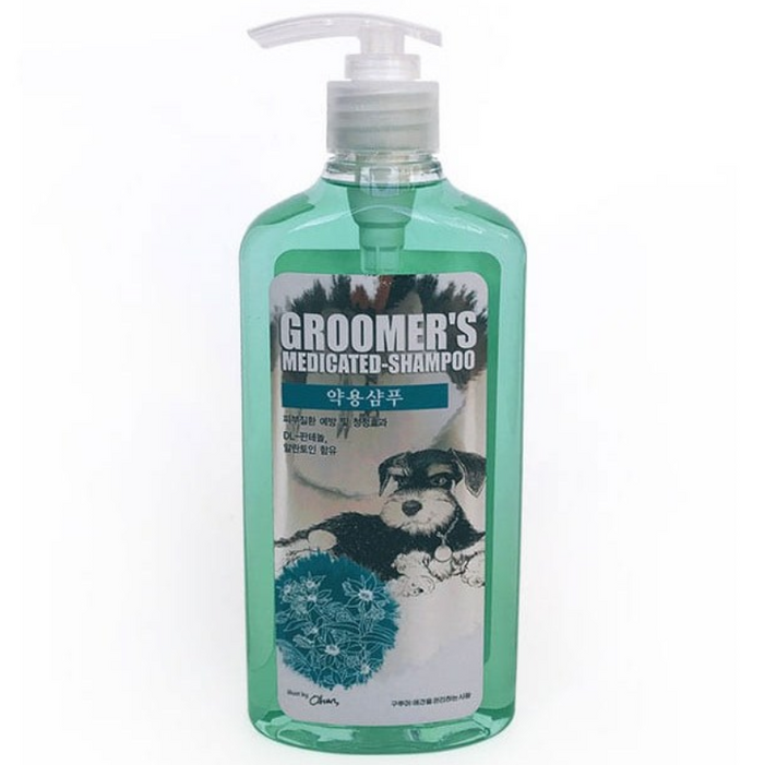 그루머스 케미텍 약용 애견 샴푸