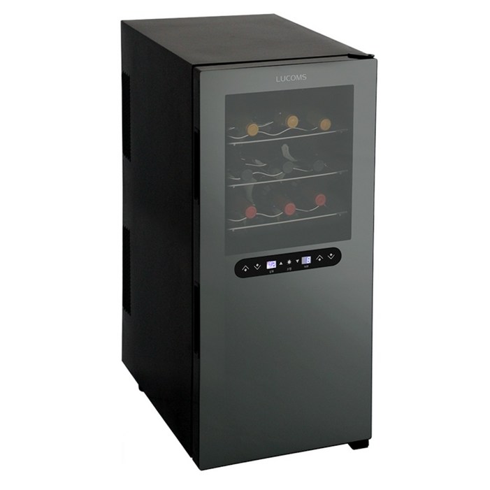 루컴즈 68L 24병 상하단 독립냉각 프리미엄 와인셀러 와인냉장고 R024F01B