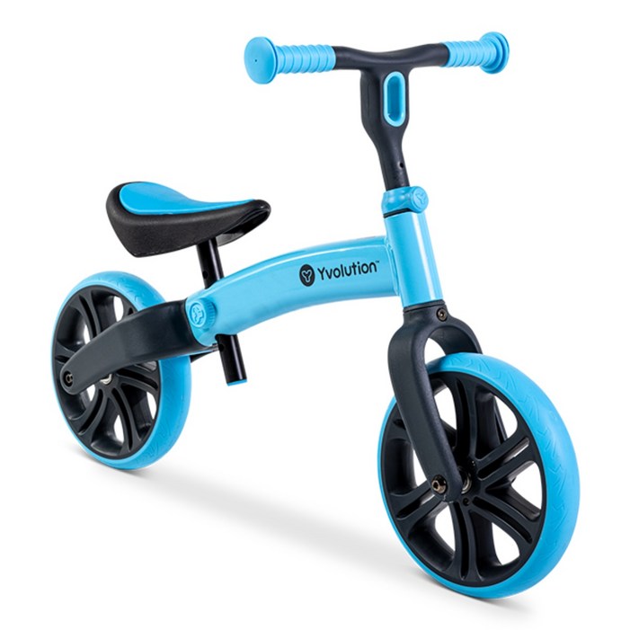 YVOLUTION 이볼루션 와이벨로 주니어 밸런스바이크 아기 영유아 연습 자전거, 1개, 60cm, 블루