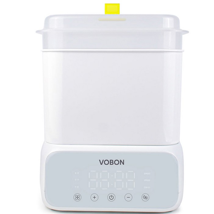 보본 맘마 스테인레스 열탕 젖병소독기 VB-BS800W, 화이트, VB-BS800W