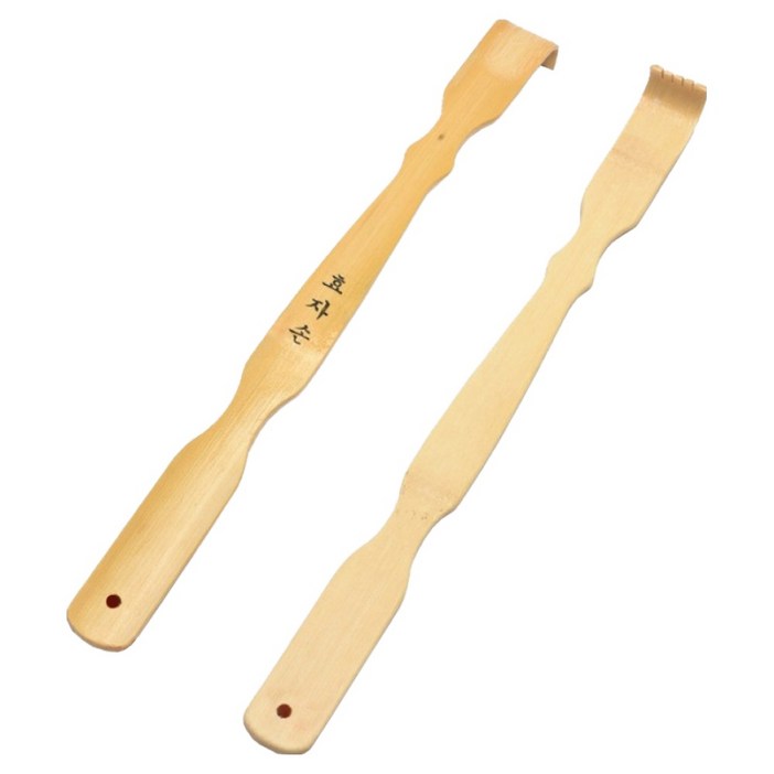 나홈 고급 대나무 효자손 45.5cm, 우드, 2개