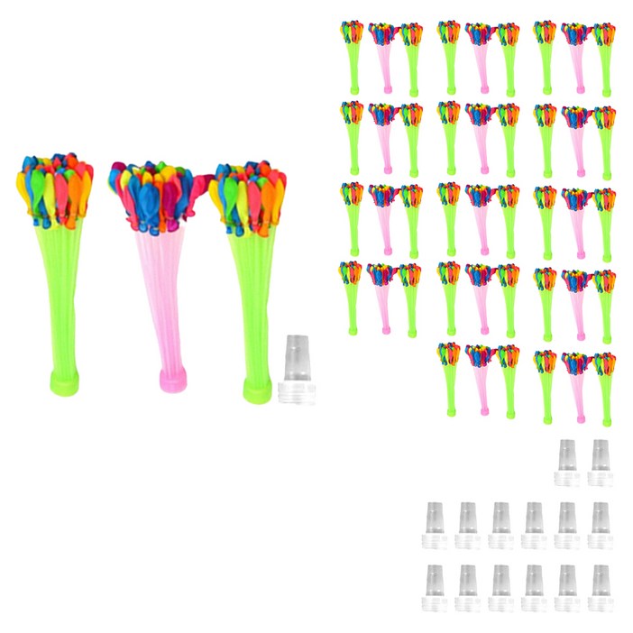 캐보트 물풍선 제조기 혼합색상, 랜덤발송, 15개