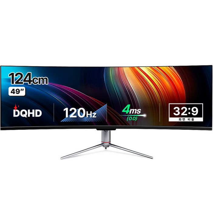 한성컴퓨터 DQHD 울트라와이드 리얼 120 모니터 TFG49Q12UW 한성컴퓨터 DQHD 울트라와이드 리얼 120 모니터 TFG49Q12UW