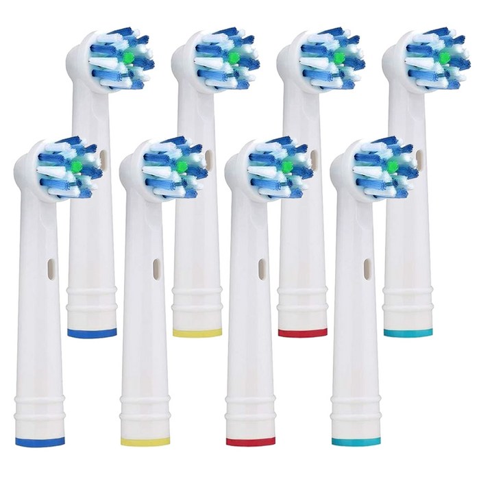 토비메모리 크로스 액션 EB-50A 호환 칫솔모 4종 x 2p 세트, 단일상품, 1세트