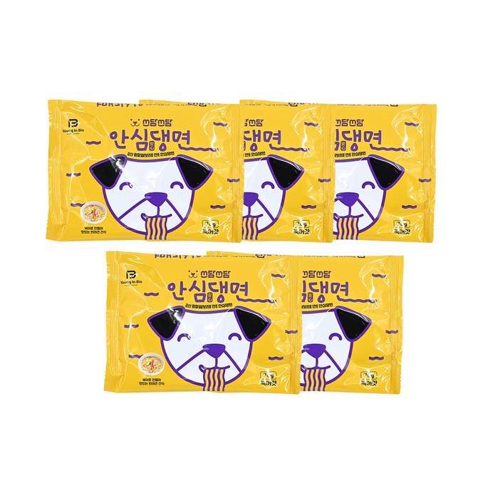 쓰담쓰담 강아지 안심댕면 간식 70g x 5p, 북어맛, 70g, 5개 쓰담쓰담 강아지 안심댕면 간식 70g x 5p, 북어맛, 70g, 5개