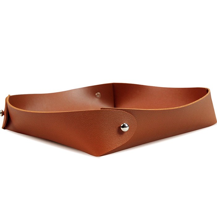 노마드 스퀘어 가죽 트레이