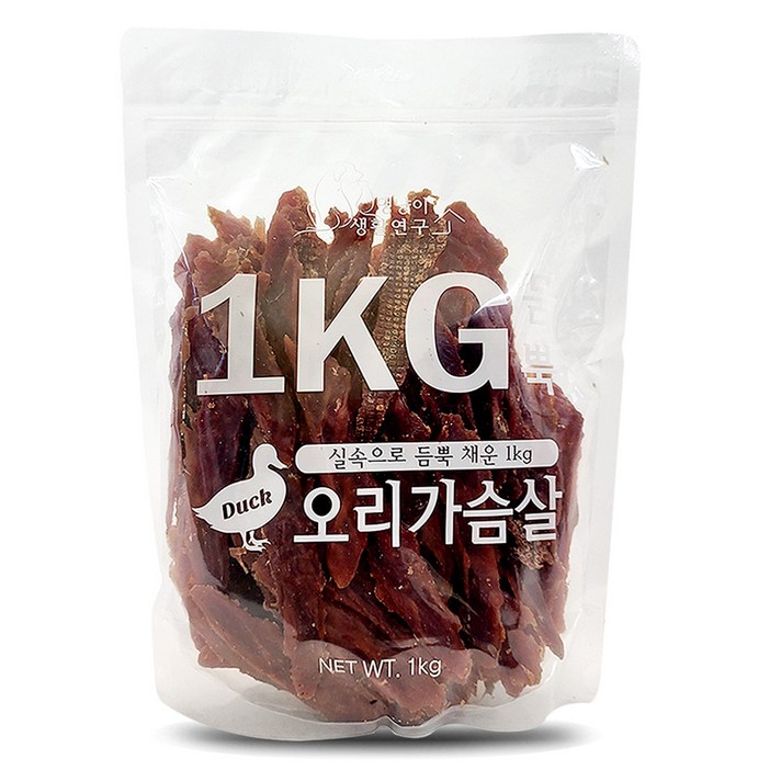 댕냥이생활연구소 강아지 듬뿍 가슴살 건조간식