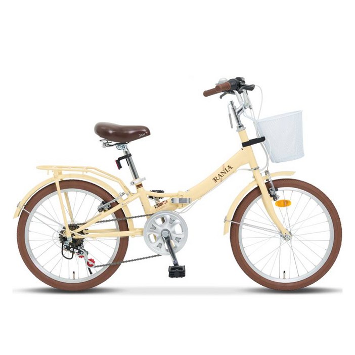 삼천리자전거 미니벨로 접이식 자전거 20 RANIA, 아이보리, 140cm, 1개