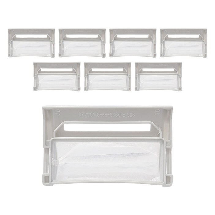 LG 통돌이 세탁기 거름망 대, 화이트, 8개