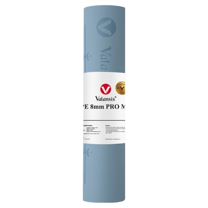 밸런시스 TPE 8mm PRO 매트, 스톤블루, 1개