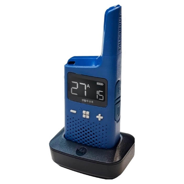 모토로라 디지털 생활무전기 블루 PMUE5934A, 1개, PMUE5934A