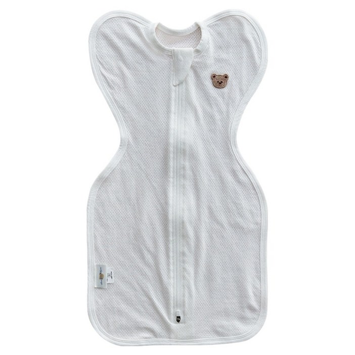 돗투돗 신생아용 퓨어 밤부 매쉬 나비잠 스와들 속싸개 S