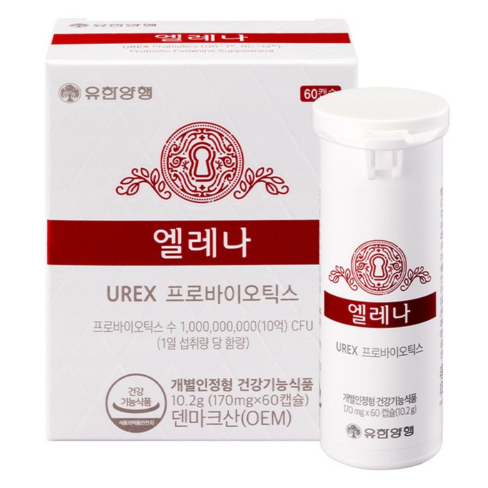 엘레나 유산균, 60정, 1개