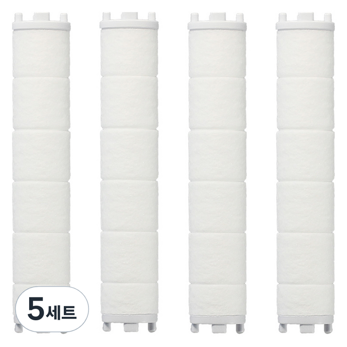 소퓨어 클린JF 싱크대필터 헤드 전용필터 4개입, 5세트