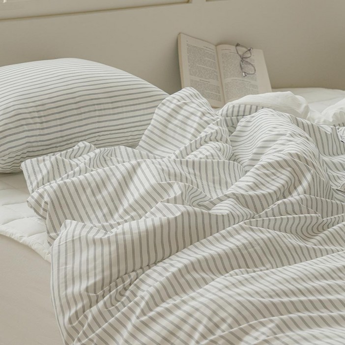 아망떼 소프트데이 워싱 마이크로 무봉제 호텔 스타일 차렵이불 베개커버세트