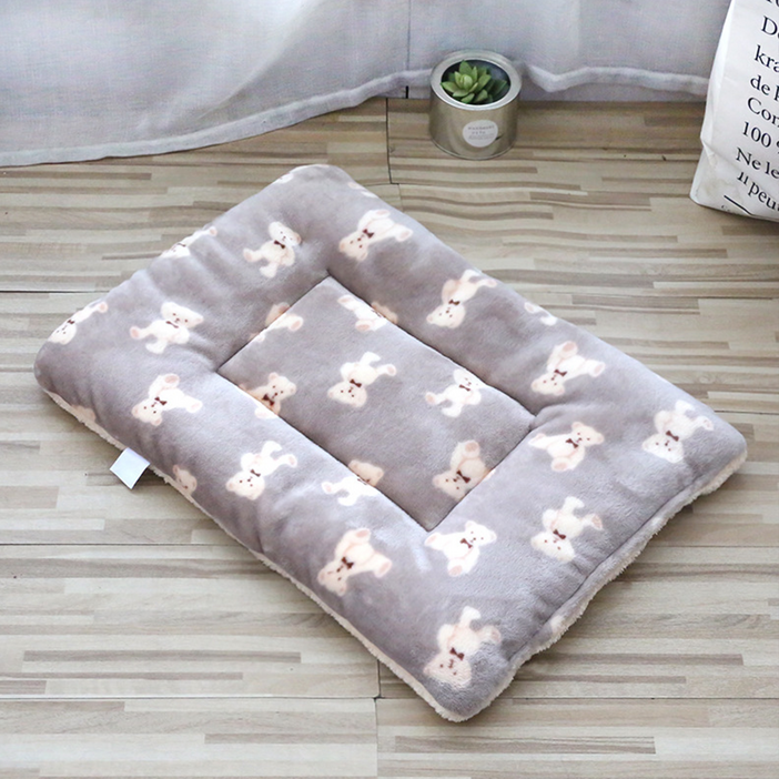 리치독스 반려동물 다용도 방석 테디베어시리즈, 1개, 브라운