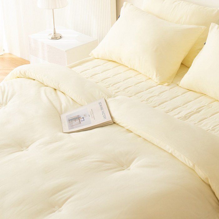 코팅블루 먼지없고 부드러운 알러지케어 포근한 차렵이불 세트