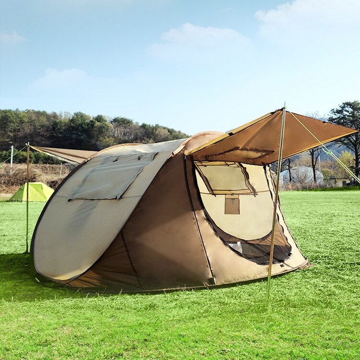 원터치 팝업텐트 익스텐션 포함 45인용