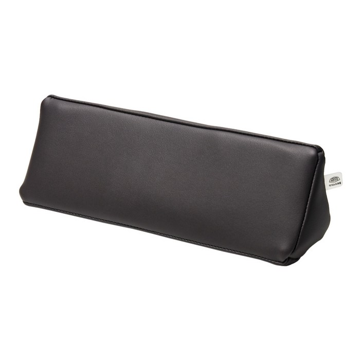 이지스 차량용 틈새 허리 삼각 쿠션, 2개, 다크 브라운