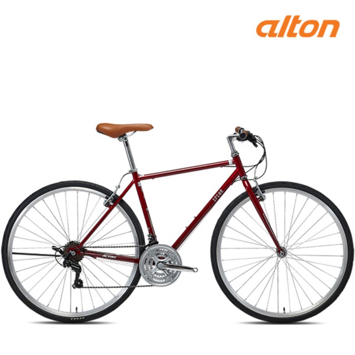 2024 알톤 스피어 700C 하이브리드 자전거 시마노21단 미조립, 1개