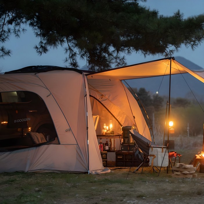 아이두젠 모빌리티 A1 차박 쉘터 도킹 카 차량용 텐트 대