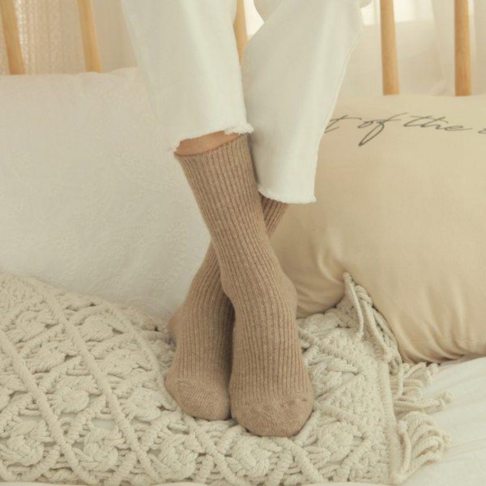 바나나시스터즈대전하빗 프리미엄 울캐시 삭스