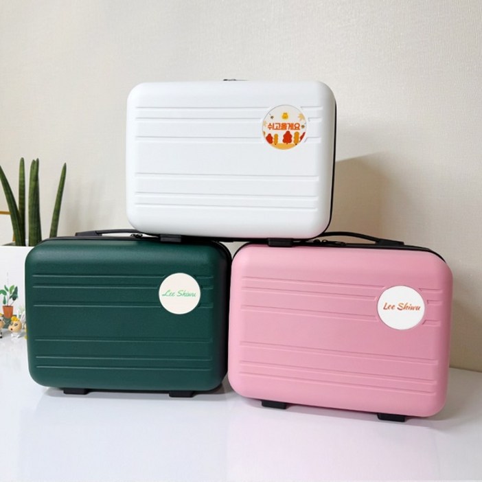 레디백 미니 캐리어 기내 용 커스텀 각인 반입 14 가벼운 여행용 소형 27cm