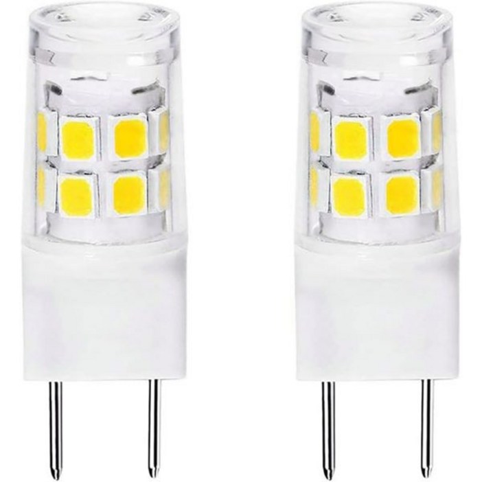 G8 LED 전구 디밍 가능, 3W T4 LED 전구, 2025W 할로겐 등가, 자연백색 4000K, 120V 퍼크 조명 전구, 캐비닛 아래 조명, 주방 조명용, 6개 세트