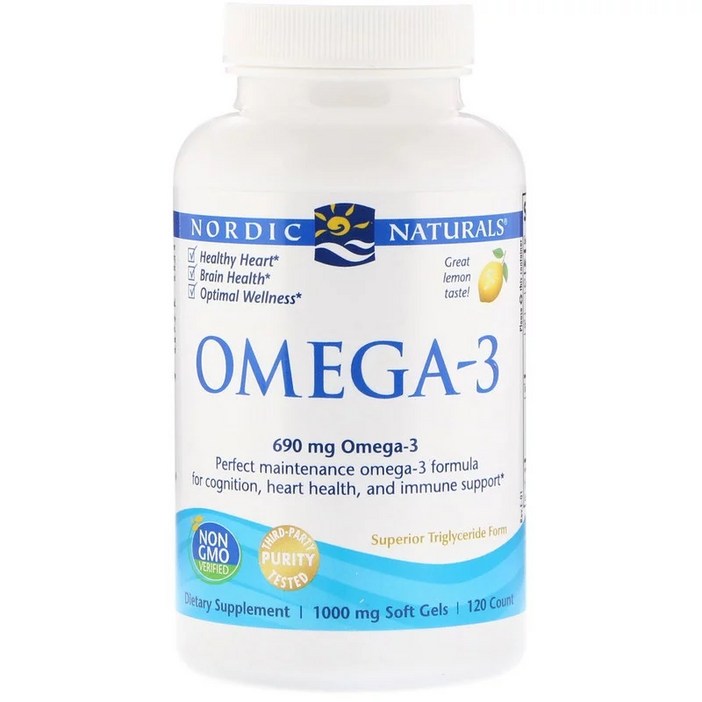 노르딕네츄럴 오메가3 690mg 120캡슐