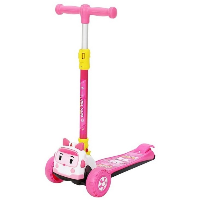 야야 로보카폴리 3D 킥보드, 엠버, 1개