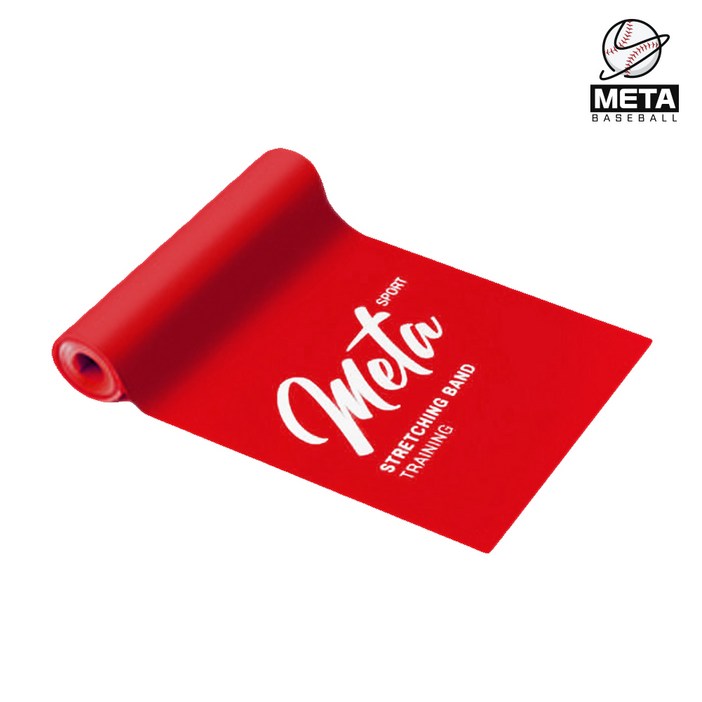 메타 스트레칭밴드 운동용고무밴드 2m