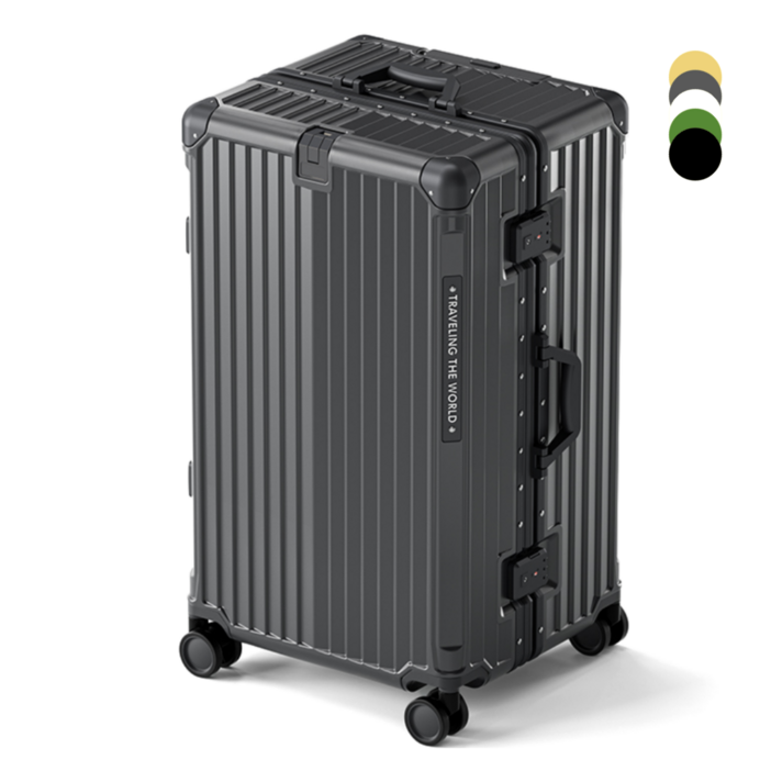 우위제 캐리어 대형 대용량 알루미늄 프레임 하드 여행용 튼튼한 캐리어