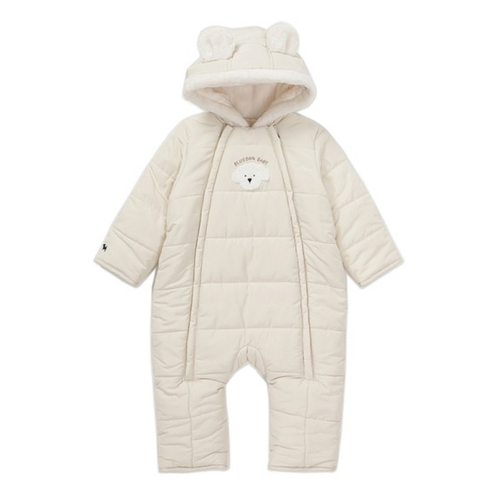 블루독베이비1 45C1360301 25FW CR도기포인트 패딩 우주복 아우터우주