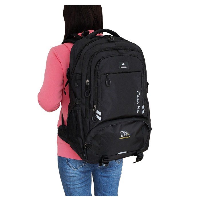 75L 경량형 다용도 백팩 등산가방 여행가방 대용량 방수재질 백팩