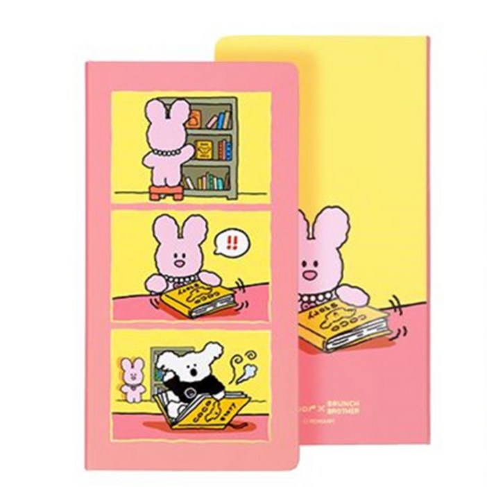 딜리고 kinbor x Brunch Brother 미니 포켓 다이어리 위클리다이어리 이쁜다이어리 6공다이어리