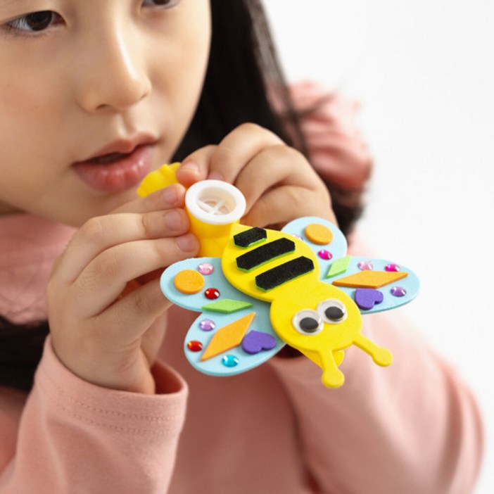봄 피리 만들기, 나비