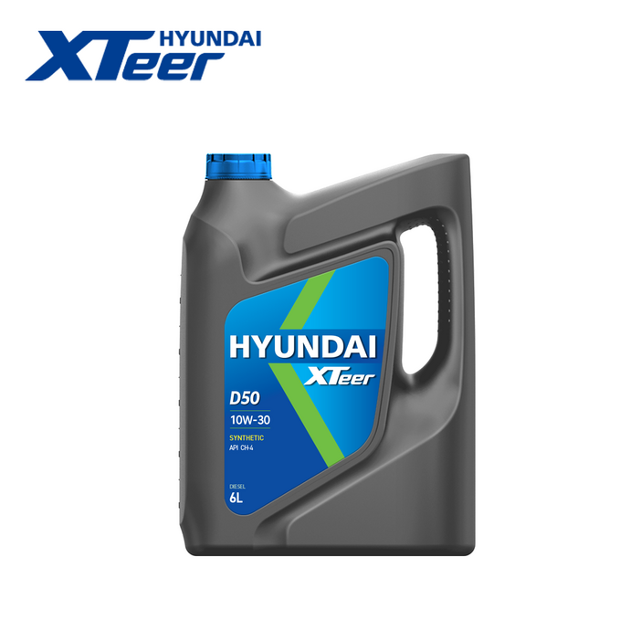 현대오일뱅크, 엑스티어 D50 10W30 6L 디젤엔진오일, 6L, 1개, 10w30