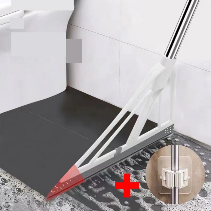 별오점 실리콘 욕실 화장실 바닥 물기제거 스퀴지 빗자루