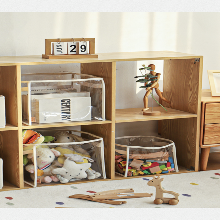 샤론 PVC 장난감 정리함 손잡이 다용도 수납박스