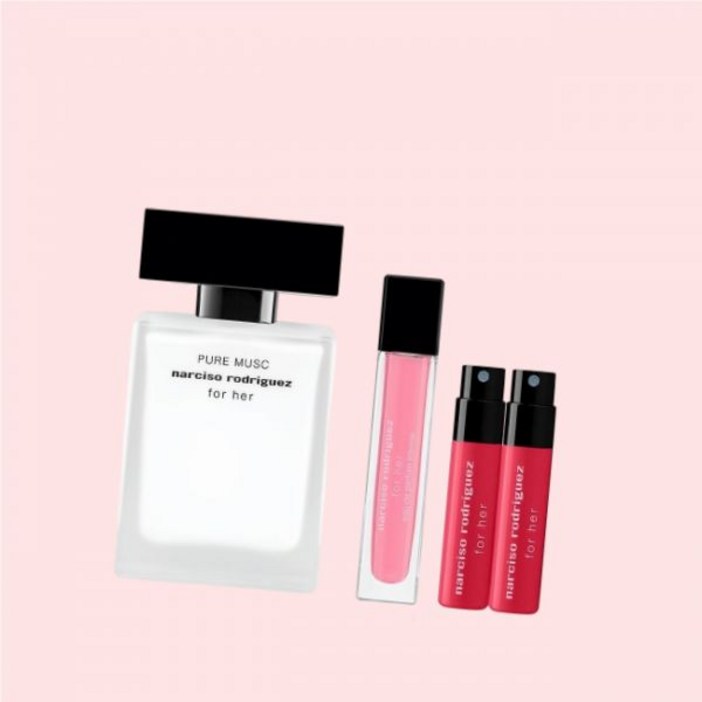 나르시소로드리게즈 포 허 향수 오드퍼퓸 EDP 퍼퓸 퓨어 머스크 30ml 1개 3617572