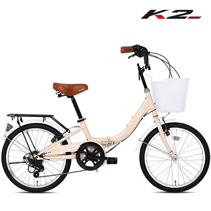 2025 케이투바이크 미니벨로 접이식자전거 브로디 7단 20인치