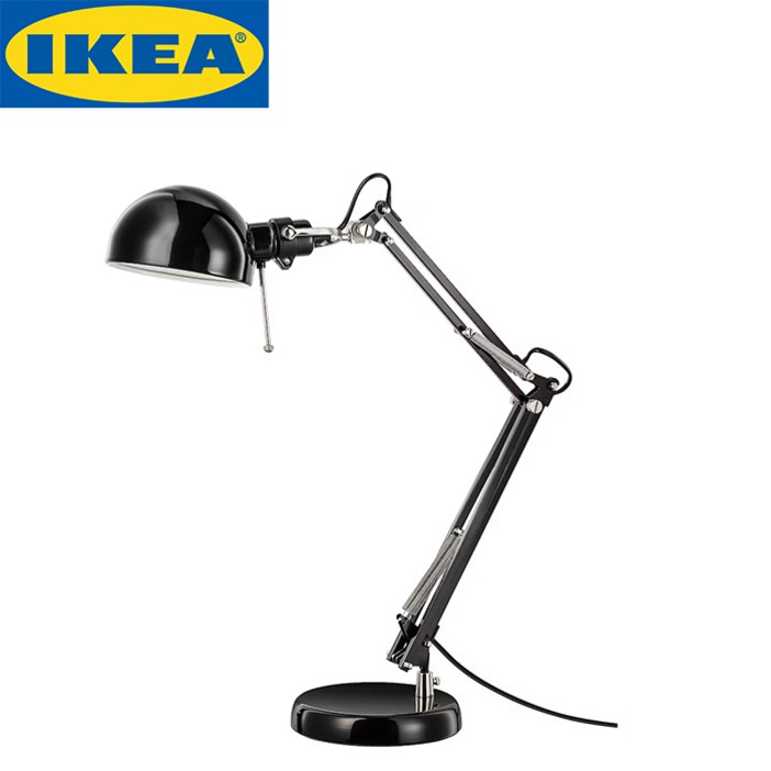 이케아 단스탠드 독서등 작업등 포르소 LED전구증정