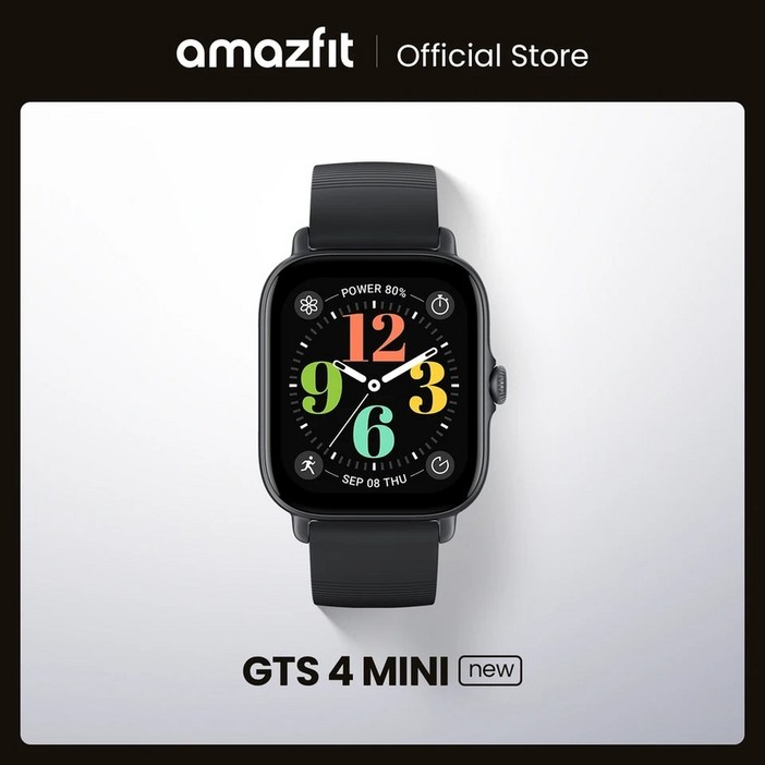 Amazfit GTS4 Mini 스마트워치 블루투스 통화 알렉사 방수 시계