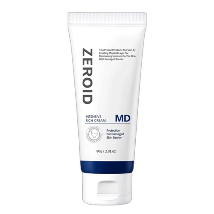 제로이드 인텐시브 리치 크림 엠디 MD 80g, 1개, 80ml
