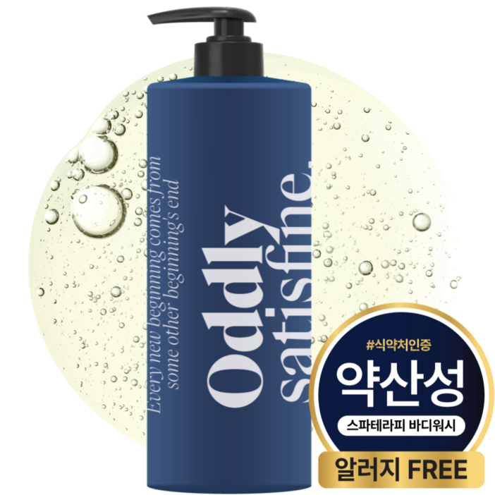 오들리 배스 약산성 저자극 바디워시 알러지 FREE 일랑일랑향, 1개, 1L