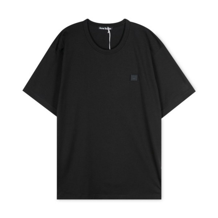 [CP컴퍼니] 아크네 남성 페이스 로고 블랙 반팔티 25E173 900/CL0205 900