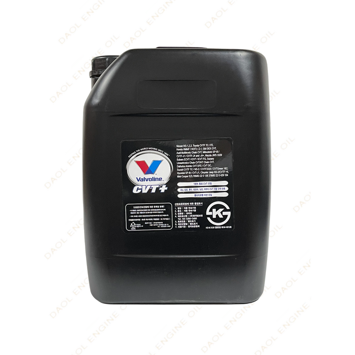 발보린 CVT PLUS, 르노삼성혼다토요타CVT차량, 롱라이프형, 100 합성오일18L